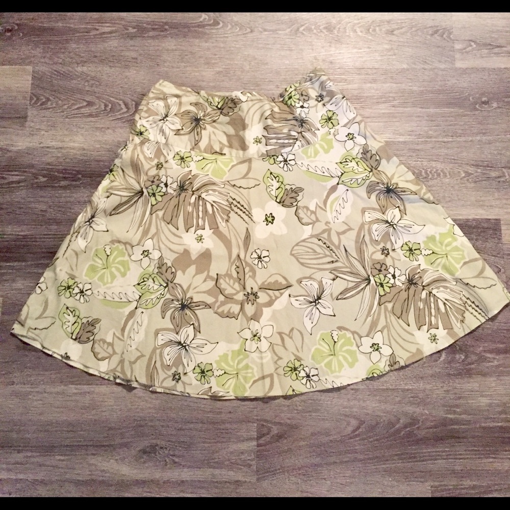 Floral skirt